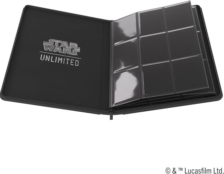 Gamegenic, Star Wars: Unlimited Zip-Up Album 18-Pocket – Black