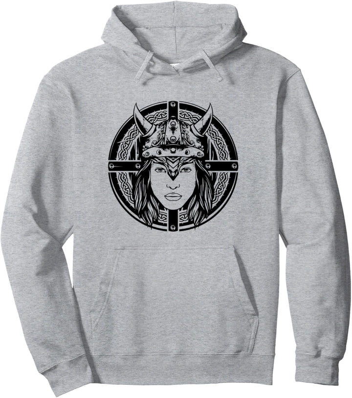 Schild Maiden Norse Celtic Viking Pullover Hoodie