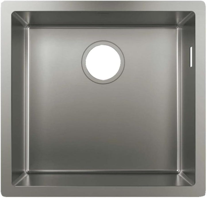 hansgrohe Küchenspüle, Unterbau 450 mm für 600 mm Unterschrank, edelstahl 60cm Unterschrank Unterbau