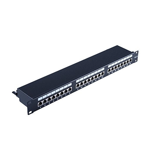 Unbekannt cat 6 19" 1HE-Patchpanel, 24 Port