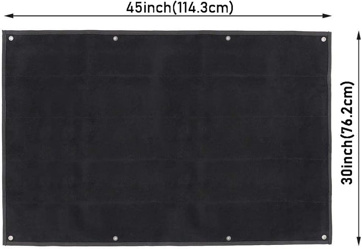 114x76cm XXL Patch-Display-Platte,Hängend Patch-Sammeltafel,Taktische Militär Patch Holder Platte Kl