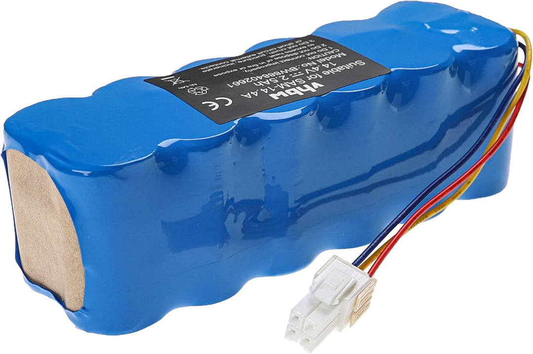 vhbw Akku Ersatz für Samsung DJ96-00116B | DJ96-00136B, DJ96-0083C, VCA-RBT20 für Saugroboter (2500