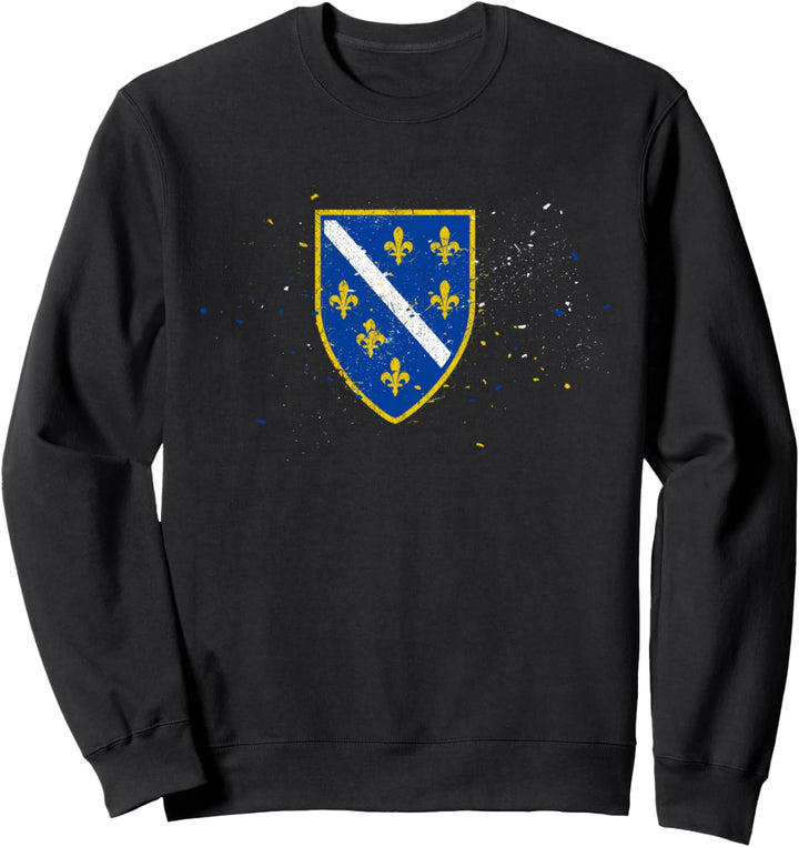 Bosnien Wappen Für alle Bosnier Sweatshirt