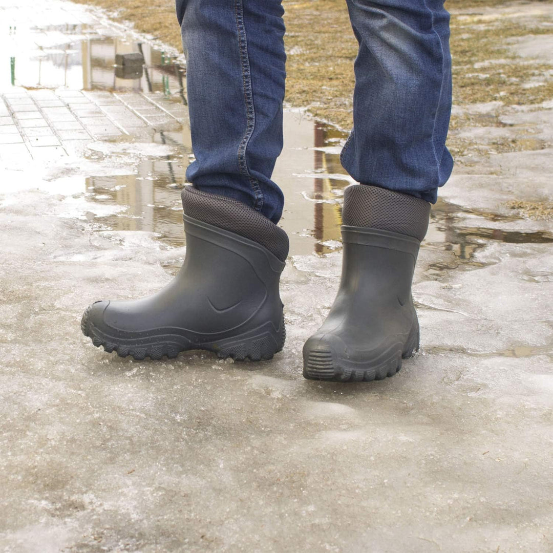 FortMen Federleichte Eva Gummistiefel Gartenschuhe Gr 40-46 - Mit warmen herausnehmbarem gefütterten