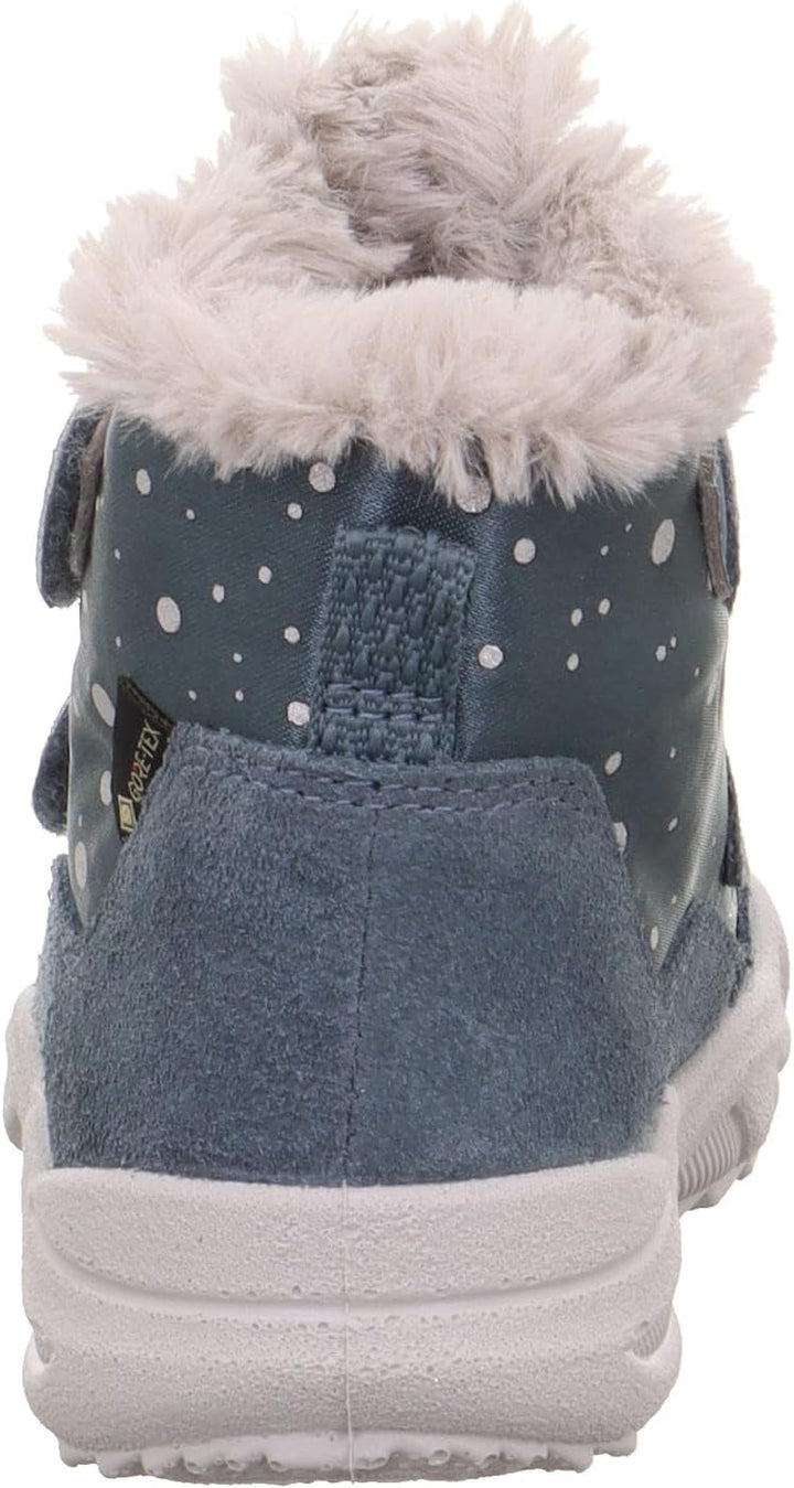 Superfit Baby-Mädchen Glacier Lauflernschuhe, Blau Hellgrau 8030
