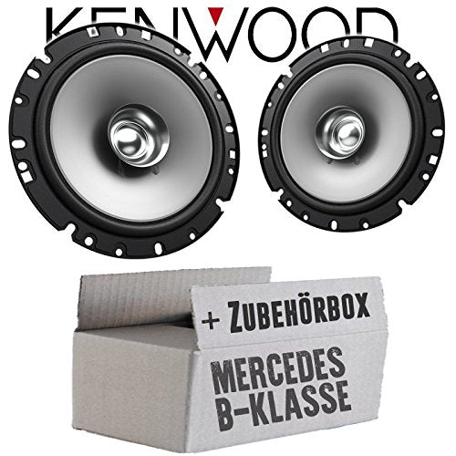 Einbauset Lautsprecher Boxen Kenwood KFC-S1756-16,5cm Koax Auto Einbauzubehör - passend für Mercedes