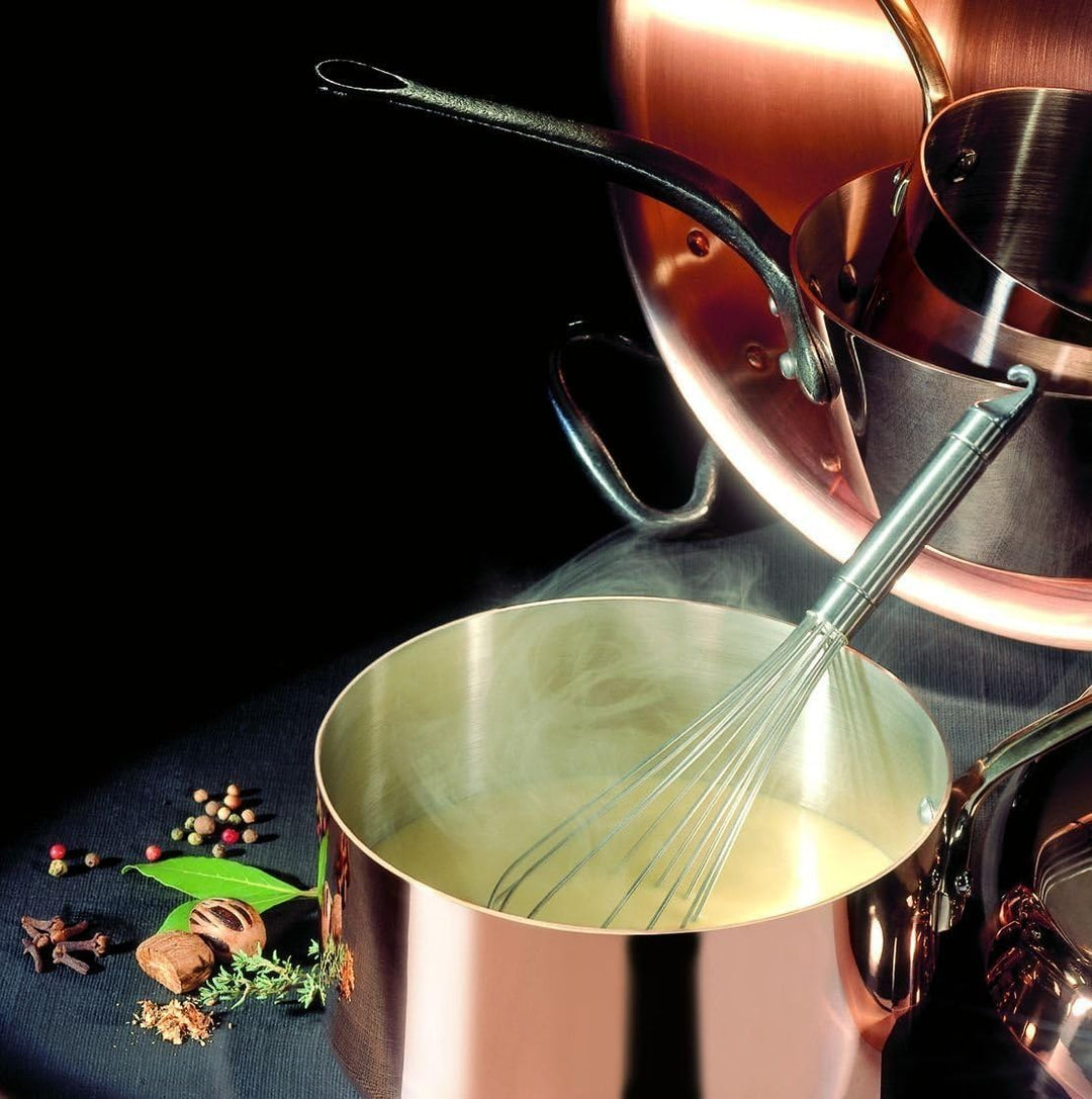 De Buyer 6236.20 Sauteuse, Edelstahl, Braun, 20 cm 17.8 x 20.1 x 7.1 cm, 17.8 x 20.1 x 7.1 cm