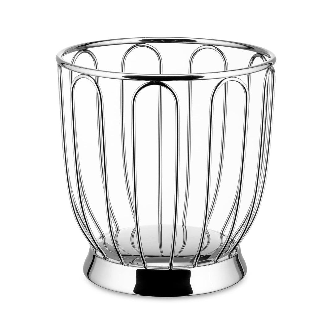 Alessi 370/22 - Designdrahtkräne, 18/10 Edelstahl, 22 cm 8.5 x 23 x 11.7 cm, 8.5 x 23 x 11.7 cm