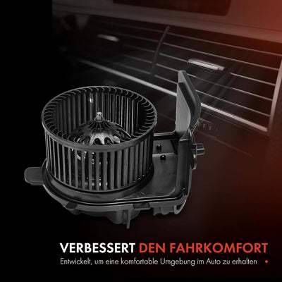 Frankberg Gebläsemotor Innenraumgebläse Kompatibel mit Clio II BB CB 1.2L-3.0L 2001-2016 Thalia I LB