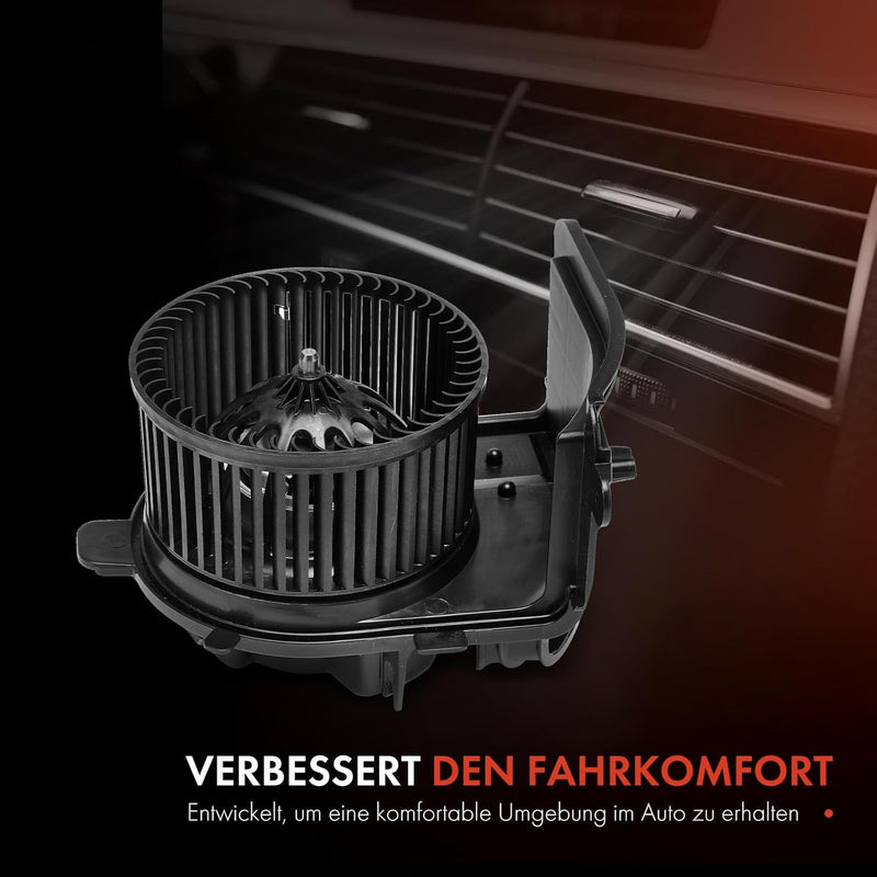 Frankberg Gebläsemotor Innenraumgebläse Kompatibel mit Clio II BB CB 1.2L-3.0L 2001-2016 Thalia I LB