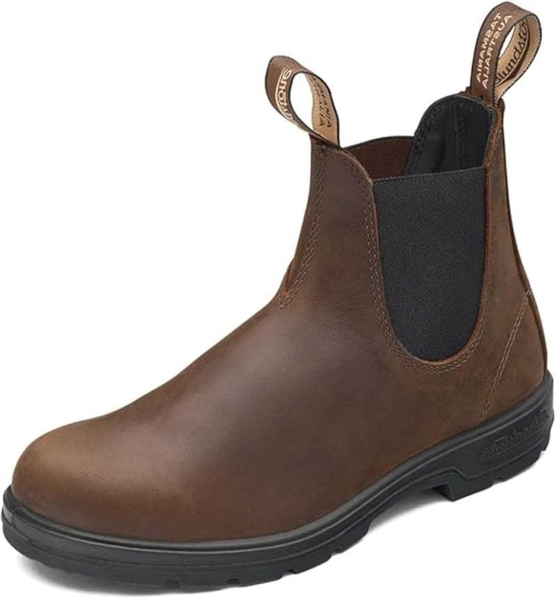 BLUNDSTONE Classic 587, Unisex-Erwachsene Chelsea Boots 37 EU Braun, 37 EU Braun