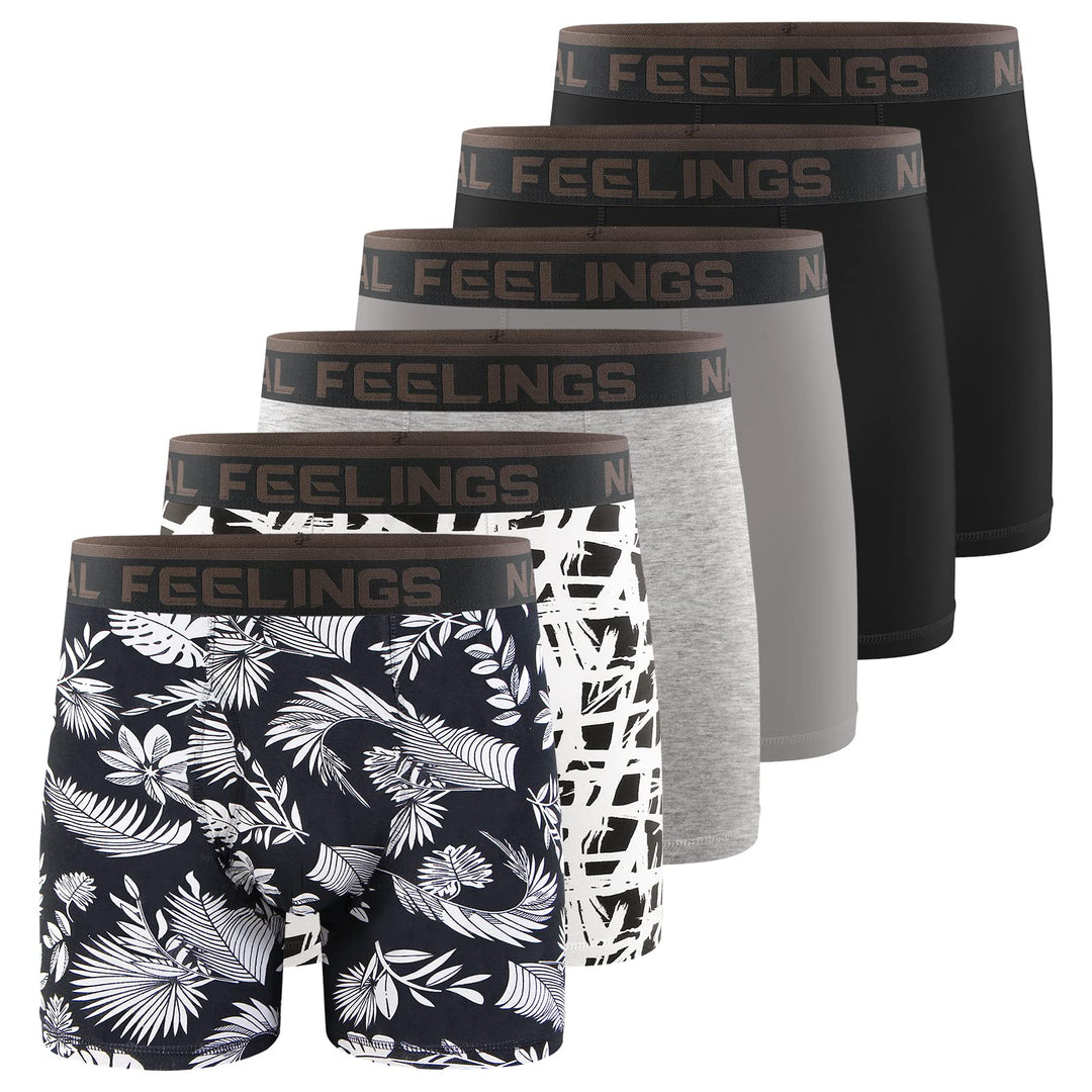 Lovemist Baumwolle Boxershorts Herren Klassische Ausgabe Boxershorts Männer Unterwäsche Pack S A:meh
