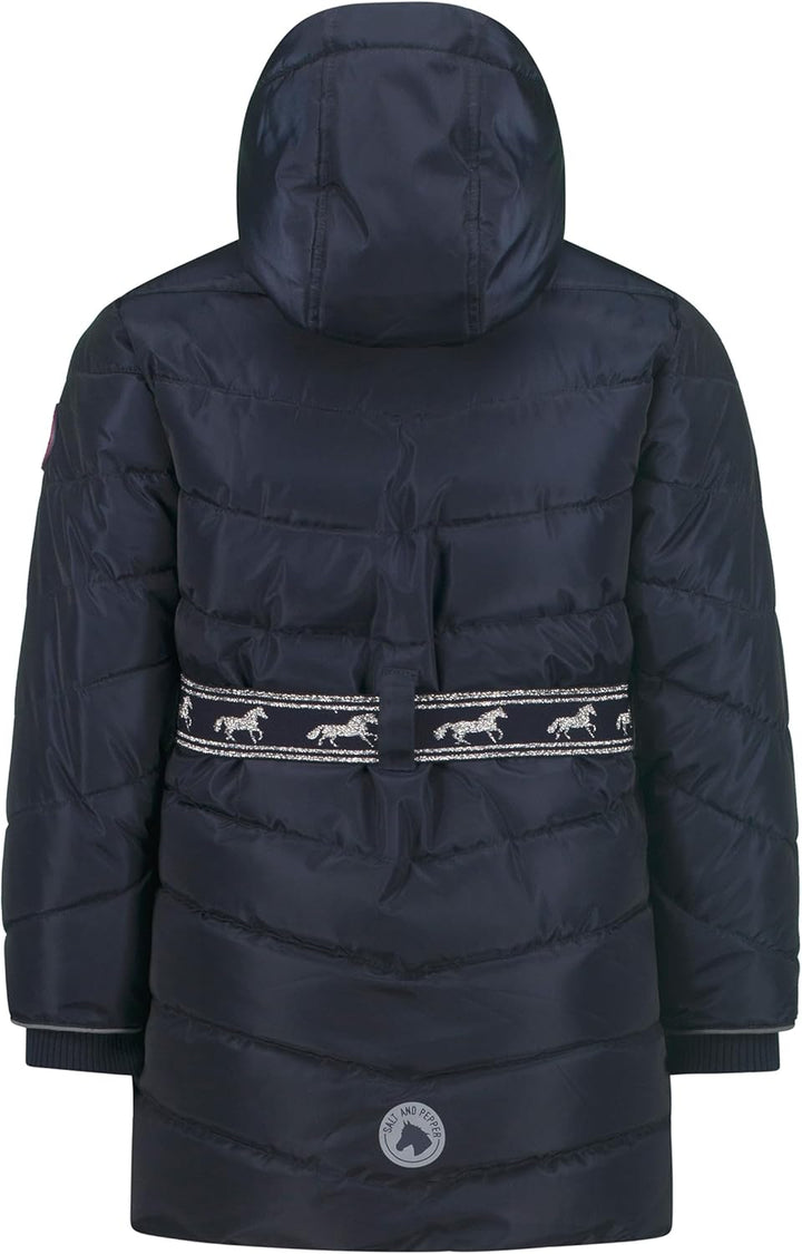 SALT AND PEPPER BY KIDS PARK Mädchen Mantel Outdoor 110 Navy, 110 Navy