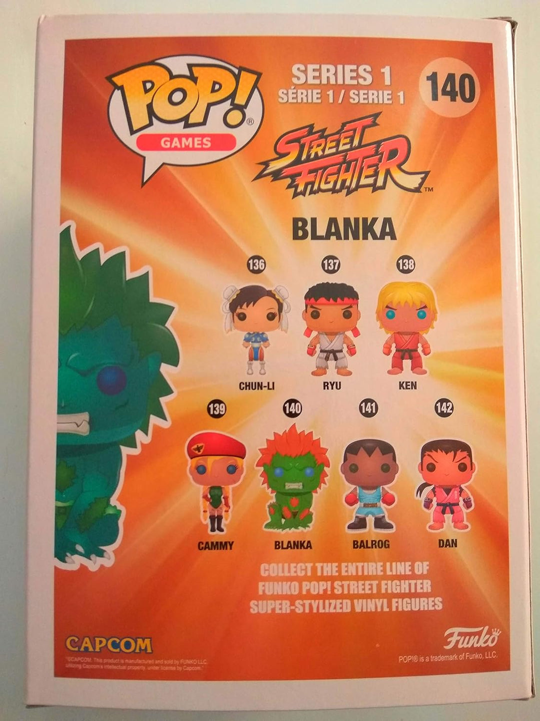 POP! GAMES: Street Fighter Green Blanka