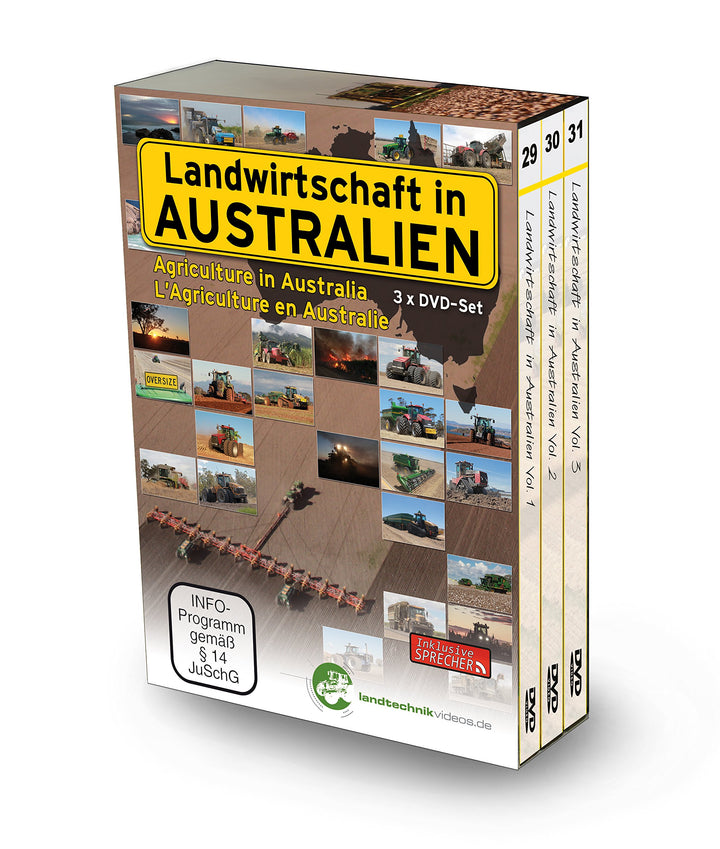 Landwirtschaft in Australien [3xDVD Sammelbox], DVD