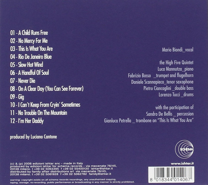 Handful of Soul, Audio-CD