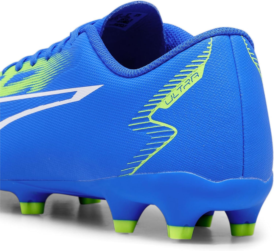 PUMA Herren Ultra Play Fg/Ag Fussballschuh 40.5 EU Ultra Blue Puma White Pro Green, 40.5 EU Ultra Bl