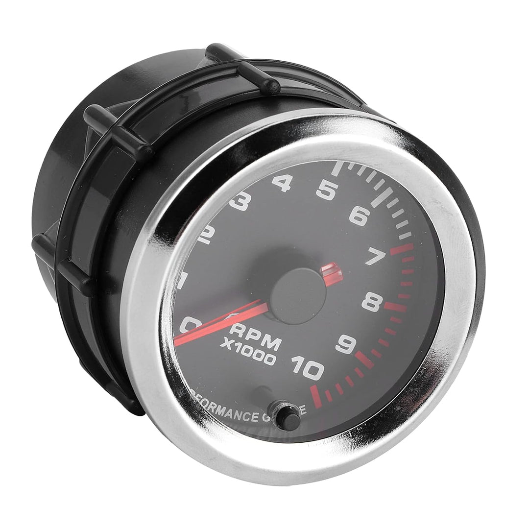 Fydun Auto Drehzahlmesser 52mm/2in Universal 7 Farben Tacho Drehzahlmesser Mit Messbereich 0‑10000 U