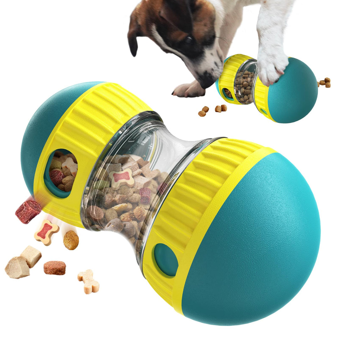 Interaktives Hundespielzeug, unzerstörbares Welpenspielzeug, Futterspender, Leckerli-Spender, Hunde-
