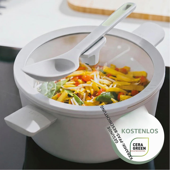 BergHOFF Leo Kochtopf mit Deckel Balance Moonmist 20 cm - Leo
