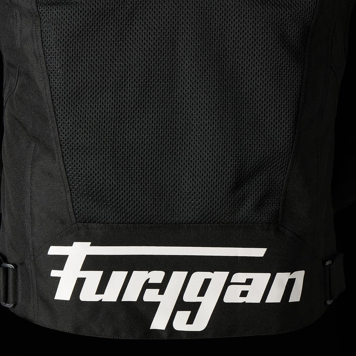 FURYGAN ATOM VENTED EVO D3O JACKEN UND MÄNTEL RADICAL S Schwarz-Weiss, S Schwarz-Weiss