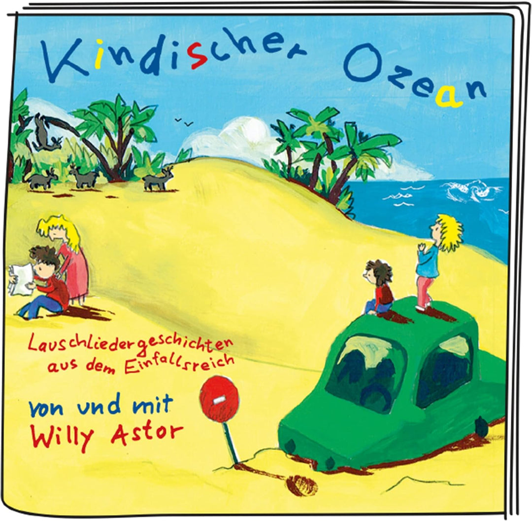 tonies Hörfiguren für Toniebox, Willy Astor – Kindischer Ozean, Hörbuch mit Liedern für Kinder ab 5