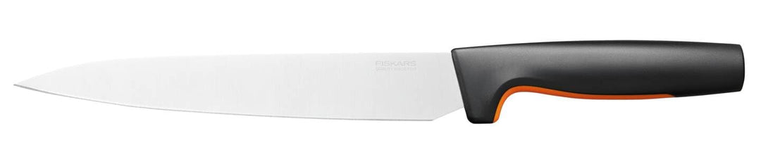 Fiskars Fleischmesser, Functional Form, Gesamtlänge: 34 cm, Japanischer Edelstahl/Kunststoff, 105753