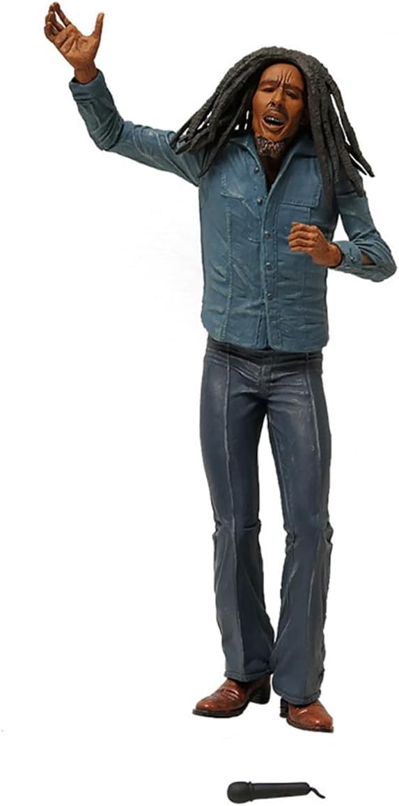 Doyomtoy Rap Star Cool Hip Hop Legends Resin Ornaments, Car or Desktop Statues, for Cake Topper, Liv