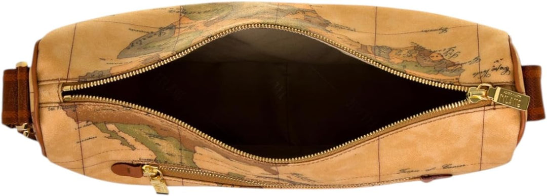 Alviero Martini 1A Classe D0646000, Damen Umhängetasche, Mehrfarbig (Naturale), 10.5x28x36 cm (W x H