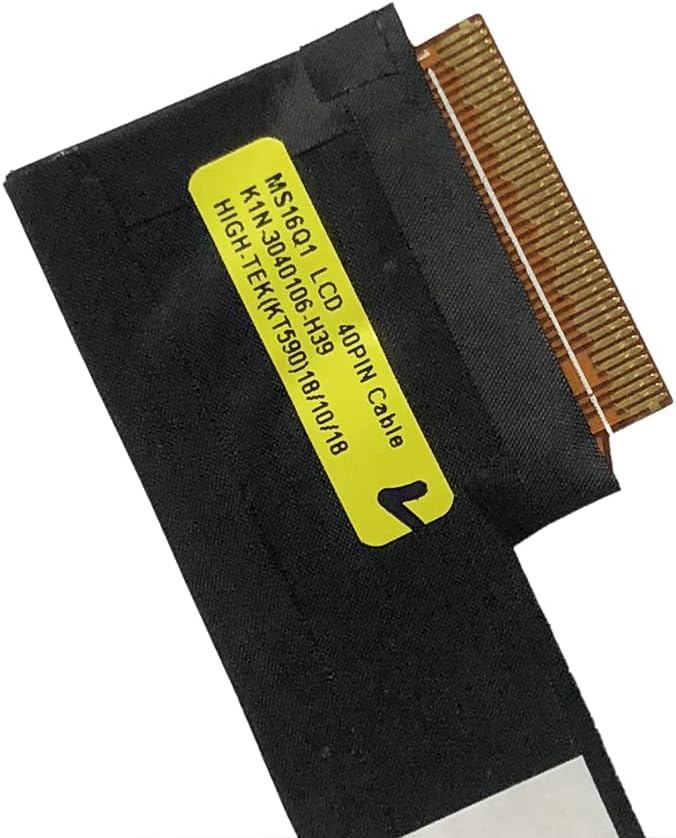 JINTAI FHD LCD LVDS LED Bildschirm Video Display Kabel Linie 40-Stecker Ersatz für MSI GS65 MS16Q1 M