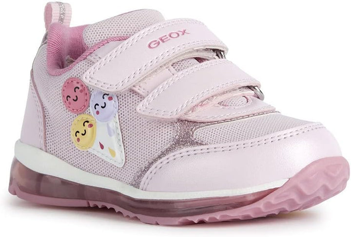 Geox Baby-Mädchen B Todo Girl Sneaker 20 EU Pink, 20 EU Pink