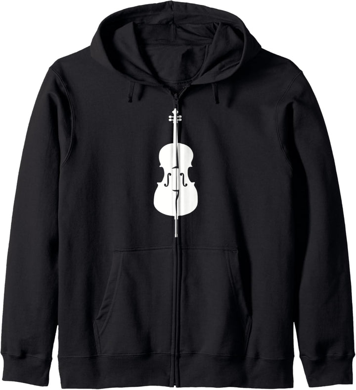 Cello Instrument Kapuzenjacke