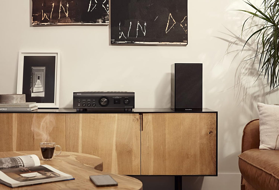 Denon PMA-1700NE HiFi Verstärker, 2x140W, eingebauter Phono-Vorverstärker, Hi-Res Zertifiziert, Adva