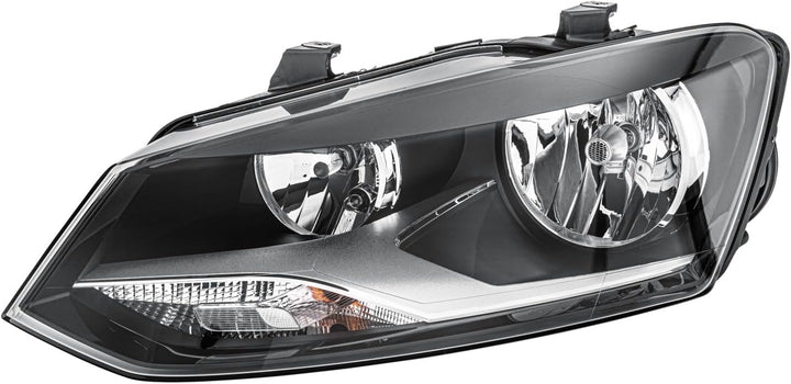 HELLA 1EE 247 051-011 Halogen-Hauptscheinwerfer - links - für u.a. VW Polo (6R1, 6C1), Links