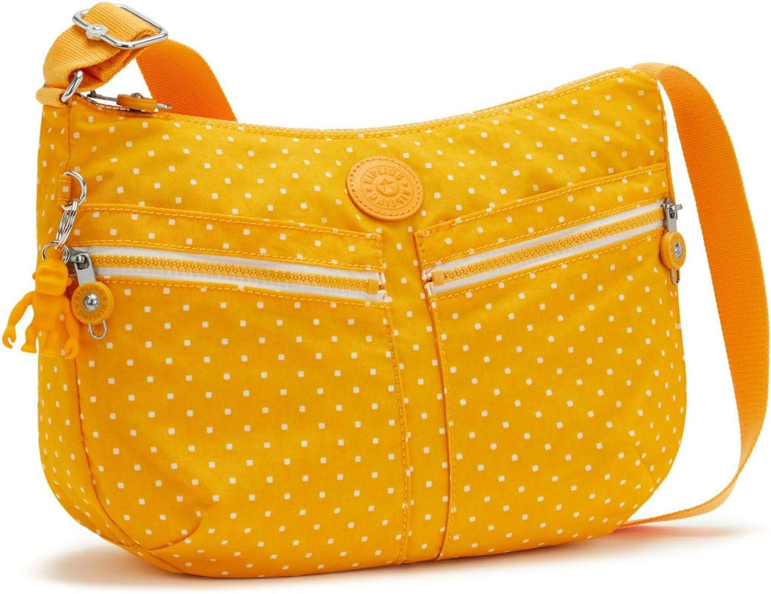 Kipling Damen Izellah Umhängetaschen Soft Dot Yellow, Soft Dot Yellow