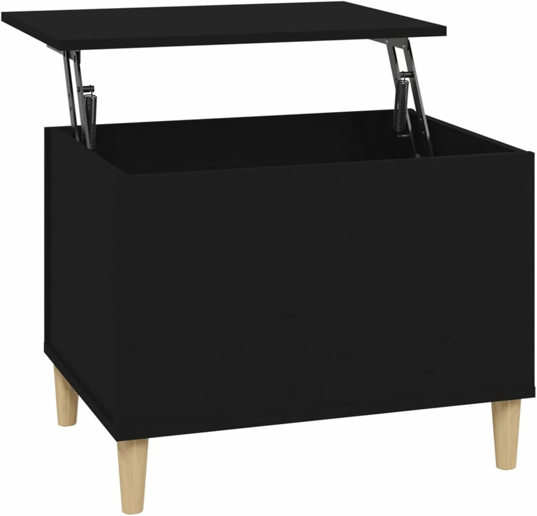 Tidyard Couchtisch Kaffeetisch mit Höhenverstellbar Beistelltisch mit Ablagefach Sofatisch Wohnzimme