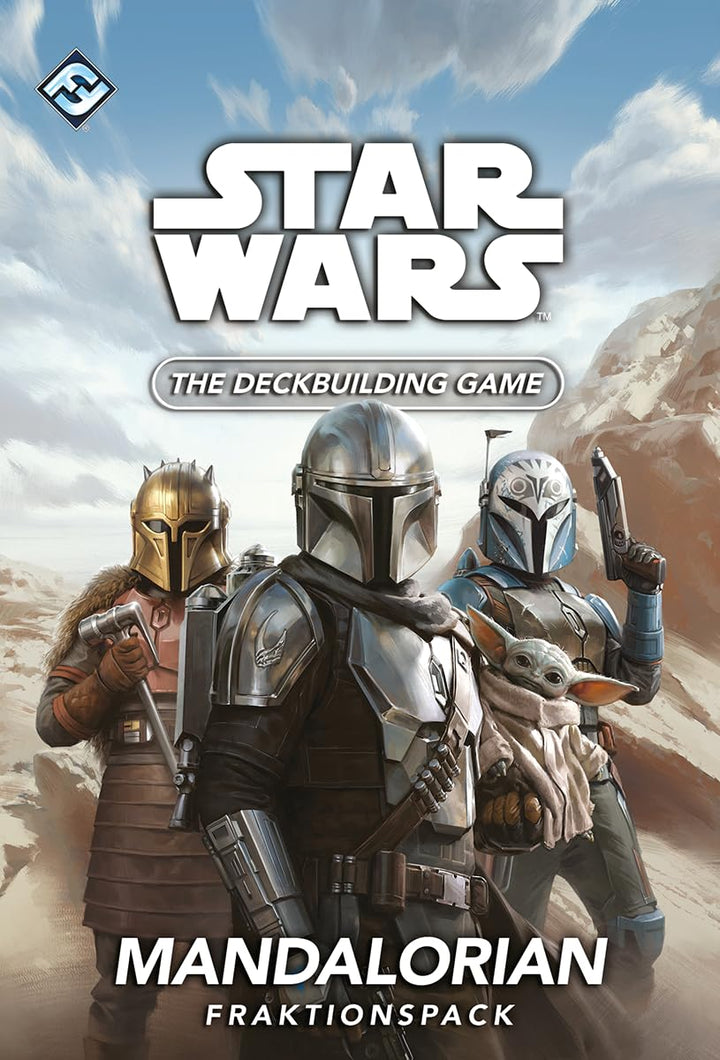 Asmodee, Star Wars: The Deckbuilding Game – Mandalorian, Fraktionspack-Erweiterung, FFG, Kennerspiel