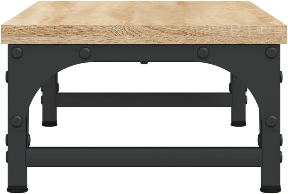 vidaXL Monitorständer Sonoma-Eiche 55x23x14 cm Holzwerkstoff Sonoma Eiche, Sonoma Eiche