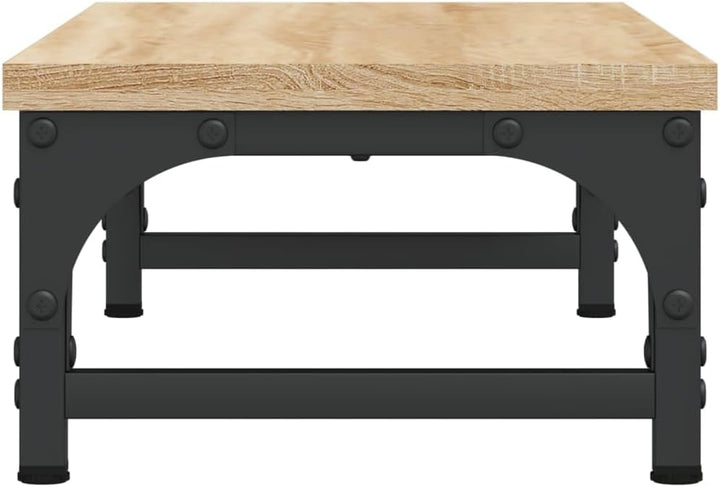 vidaXL Monitorständer Sonoma-Eiche 55x23x14 cm Holzwerkstoff Sonoma Eiche, Sonoma Eiche