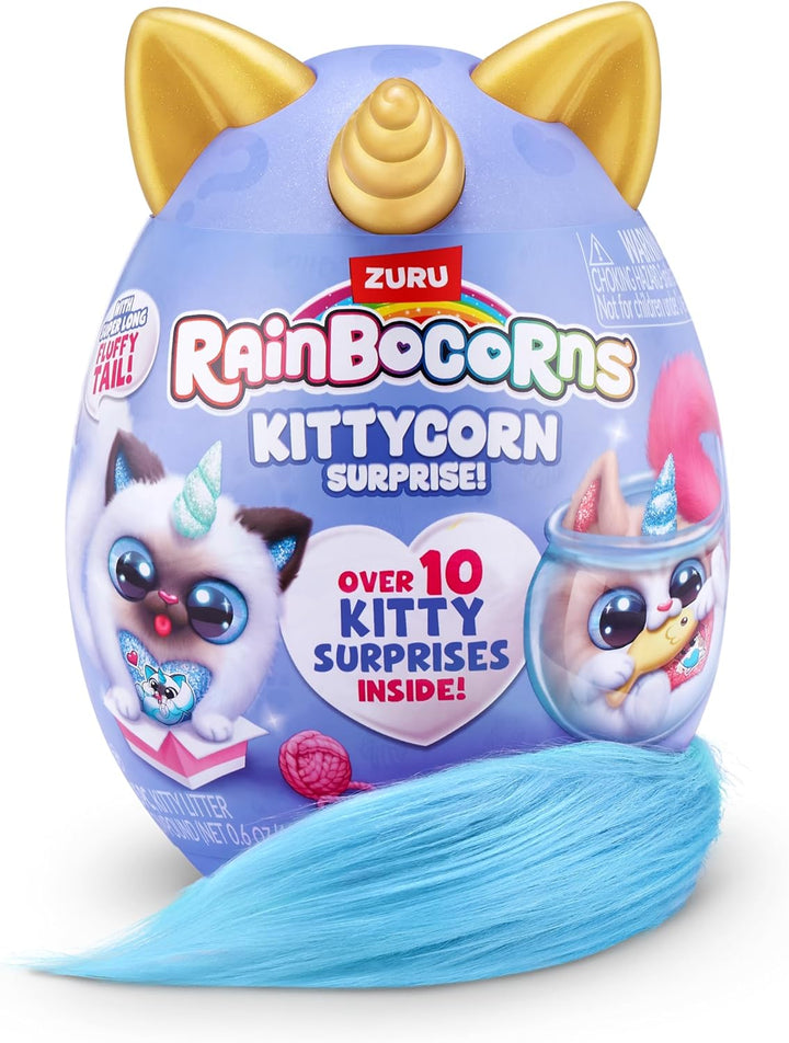 Rainbocorns Kittycorn Surprise Serie 3(Cleo) von ZURU, Plüschtier, Plüsch-Sammeltier, Überraschungse