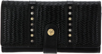 Chiemsee Geldbörse Echt Leder schwarz Damen - 020646 Black, Black