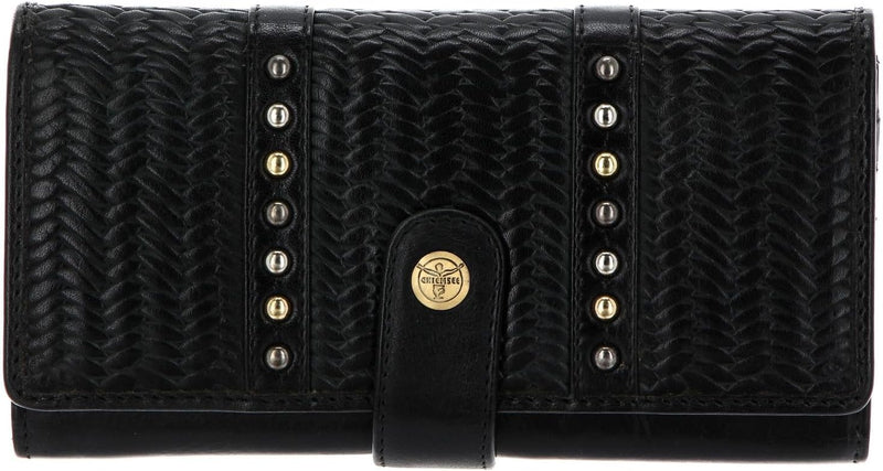 Chiemsee Geldbörse Echt Leder schwarz Damen - 020646 Black, Black