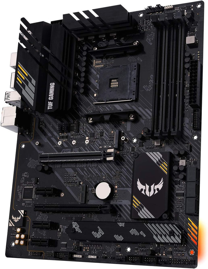 ASUS TUF Gaming B550-Plus Mainboard Sockel AM4 (ATX, Ryzen, PCIe 4.0, 2x M.2, 2Gbit/s Ethernet, SATA