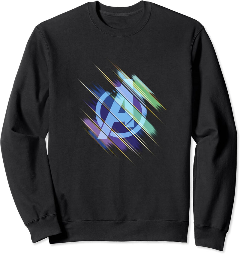 Marvel Avengers Endgame Logo Swiped Colors Sweatshirt