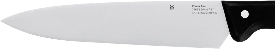 WMF Classic Line Kochmesser 34 cm, Spezialklingenstahl, Kunststoffgriff, Klinge 20 cm