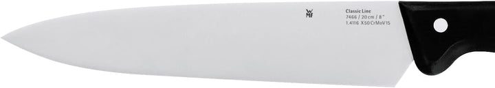 WMF Classic Line Kochmesser 34 cm, Spezialklingenstahl, Kunststoffgriff, Klinge 20 cm