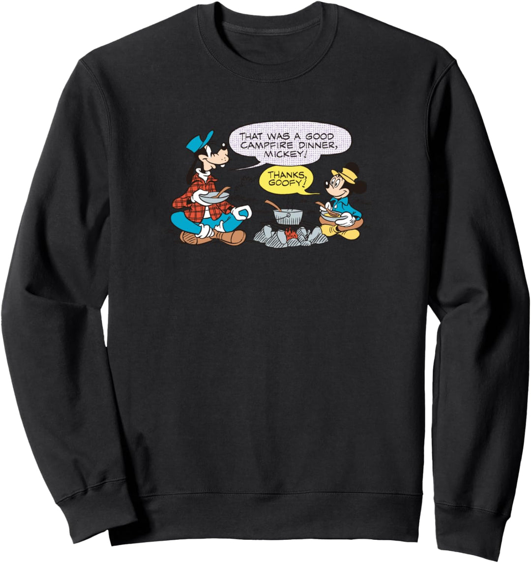Disney Mickey Mouse Campfire Mickey & Goofy Sweatshirt