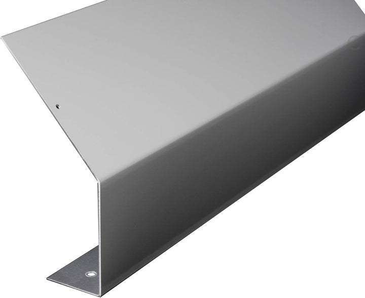 Parkplatzschild – Für Selbstbeschriftung | Schild mit Bodenhalter aus Aluminium 2-teilig komplett mo