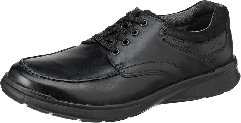 Clarks Herren Cotrell Edge Oxford 45 EU Schwarz, 45 EU Schwarz