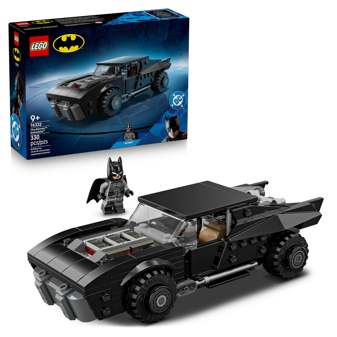 LEGO DC Batman: The Batman Batmobil - Kinder Spielzeug - Spielset mit Modellauto und Superhelden Min